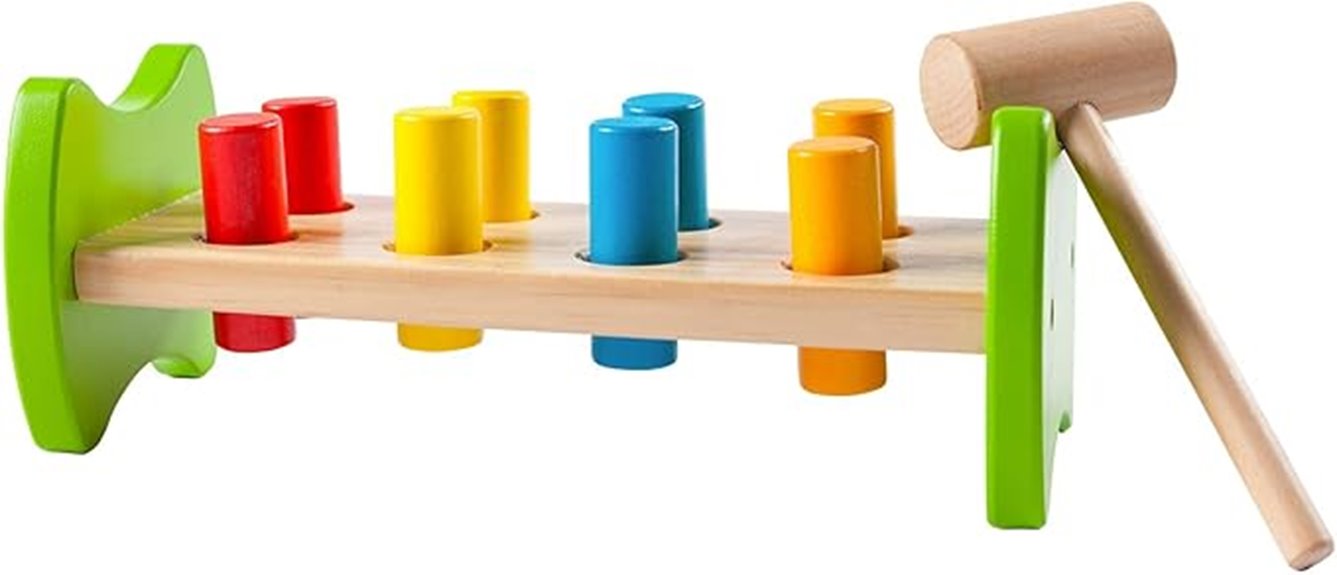 toddler pound tap bench