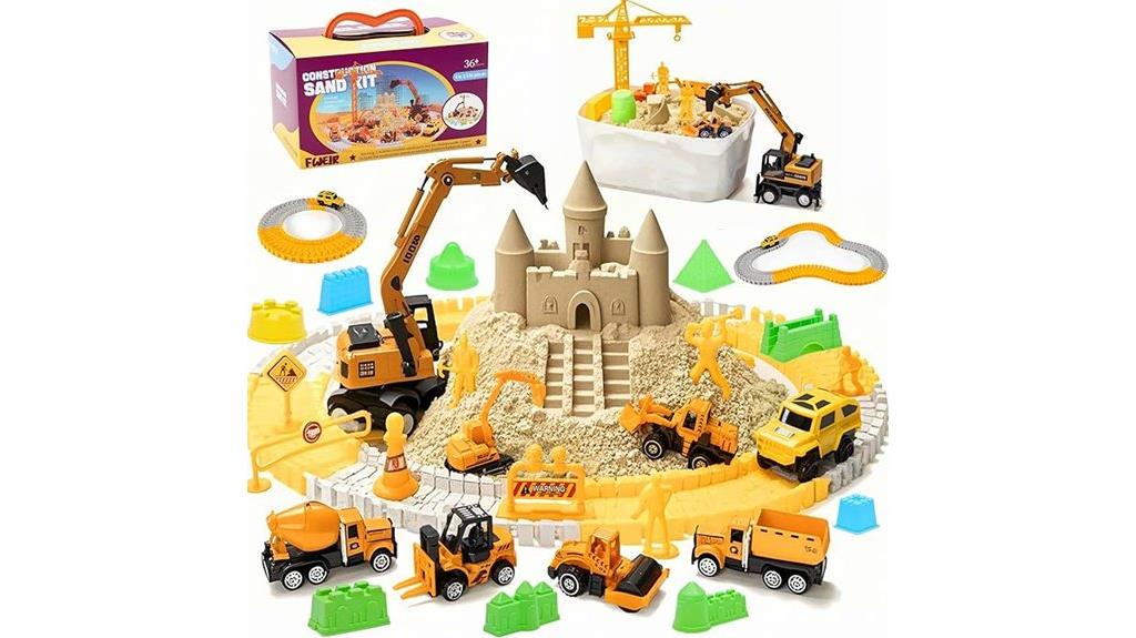 toddler sandbox truck set