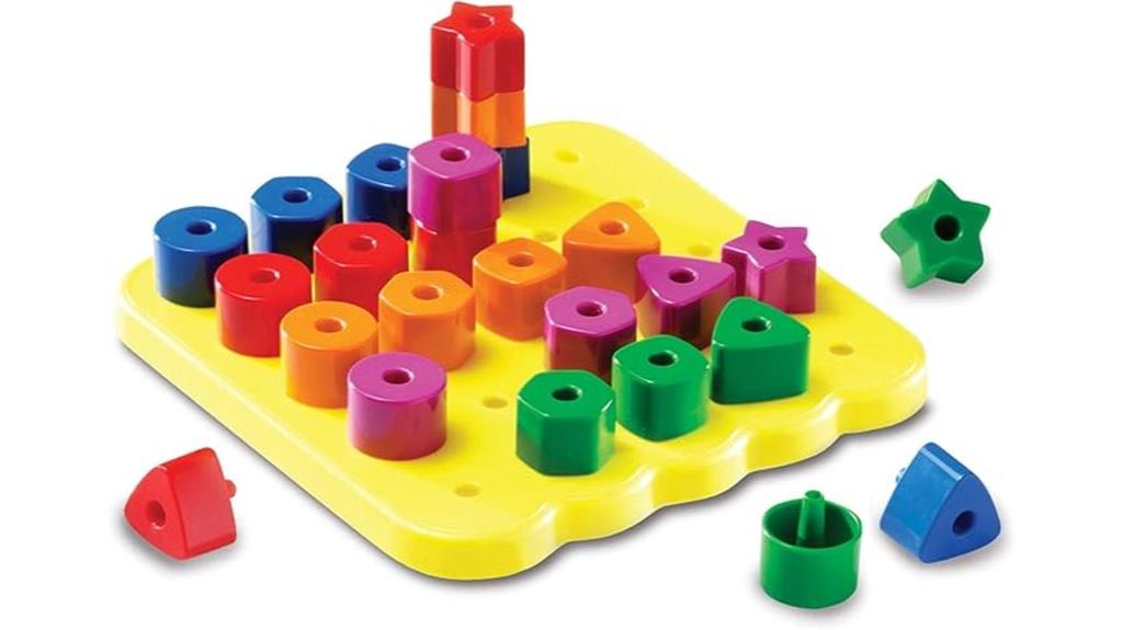 toddler shape stacking pegboard