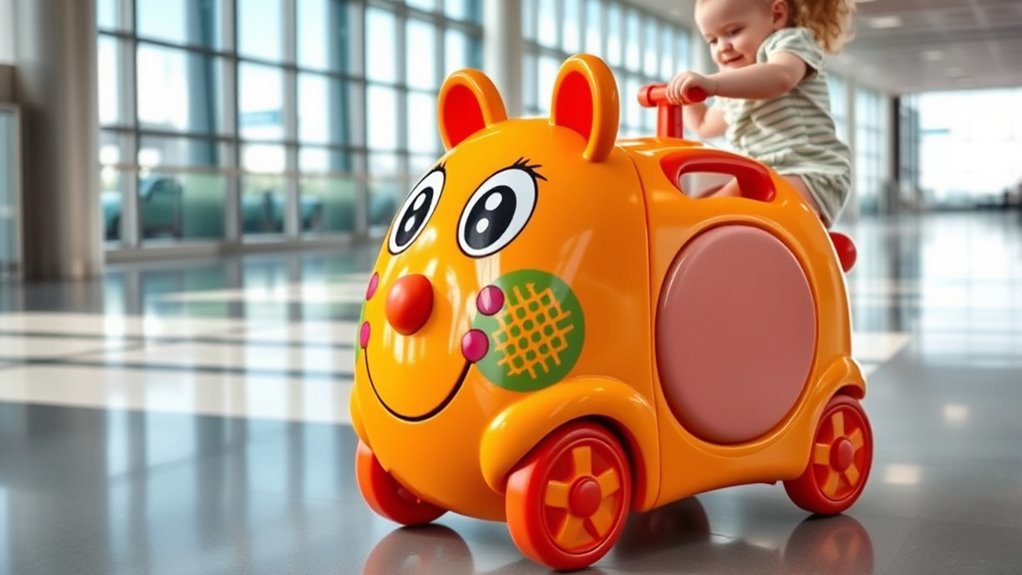 toddler suitcases safety durability size