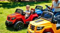 top 24v kids ride on trucks
