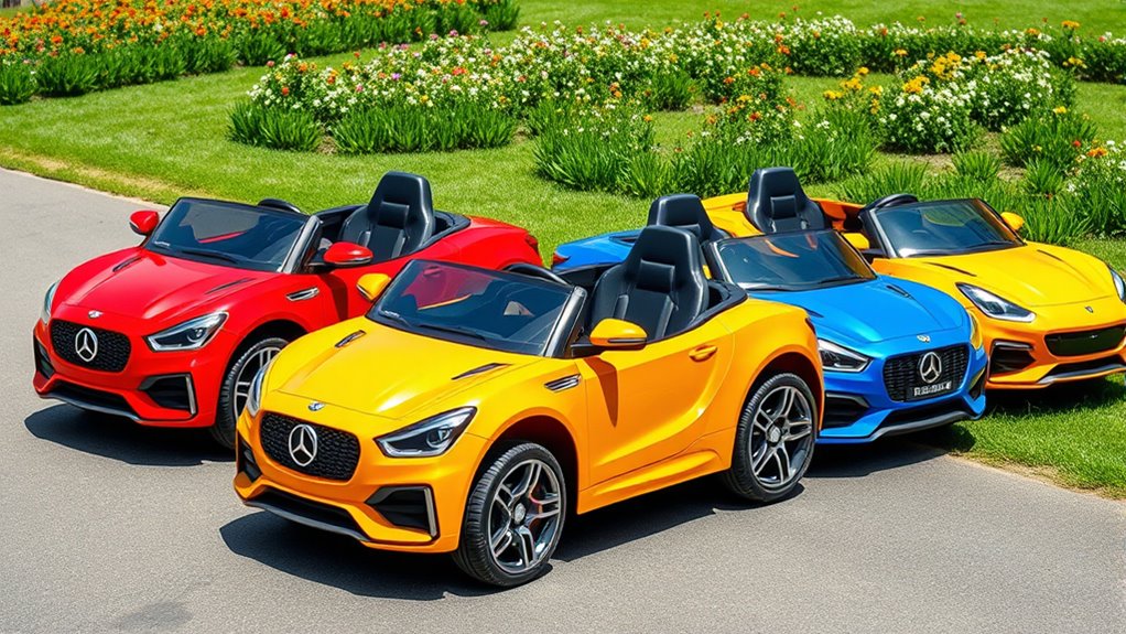 top 2 seater kids ride cars