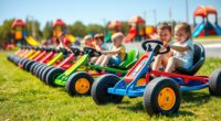 top air tire pedal karts