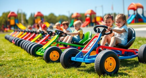 top air tire pedal karts