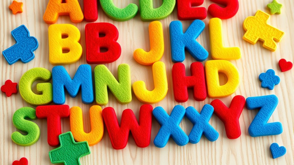 top felt alphabet board selections