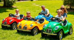 top four wheel toddler pedal cars