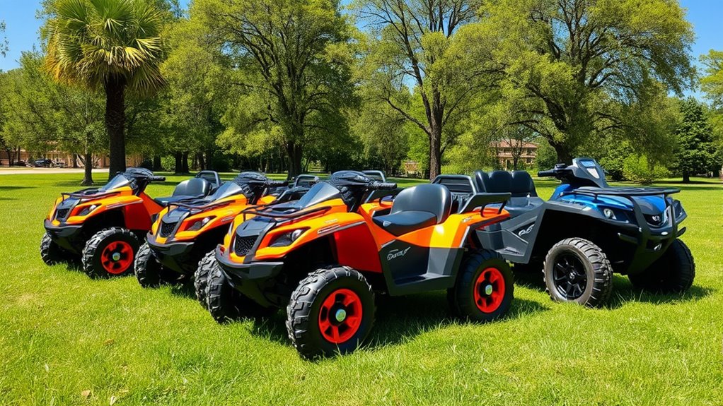 top kids 4wd utvs