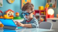 top kids blue light glasses