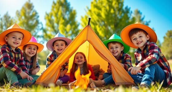 top kids camping pretend sets