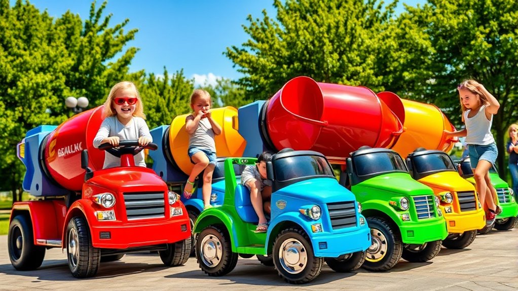 top kids cement mixer trucks