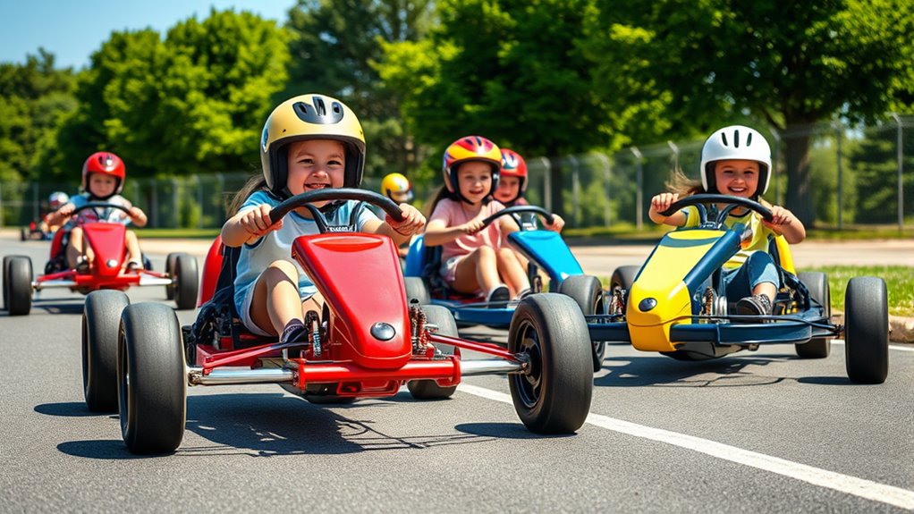top kids chain drive karts