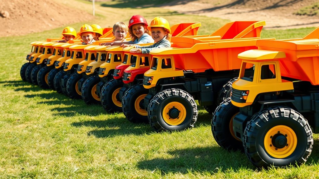 top kids construction dump trucks