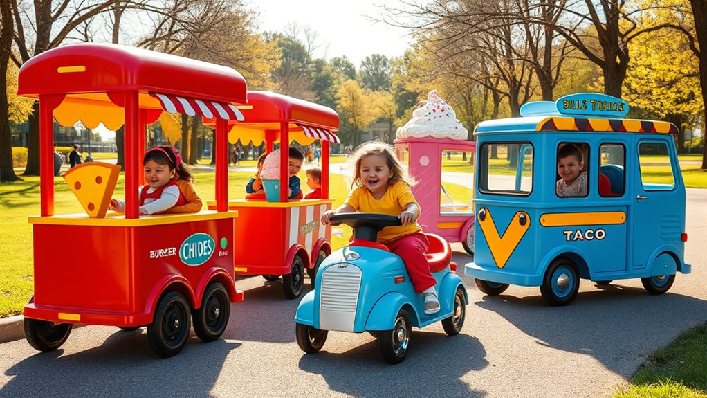 top kids food truck rides