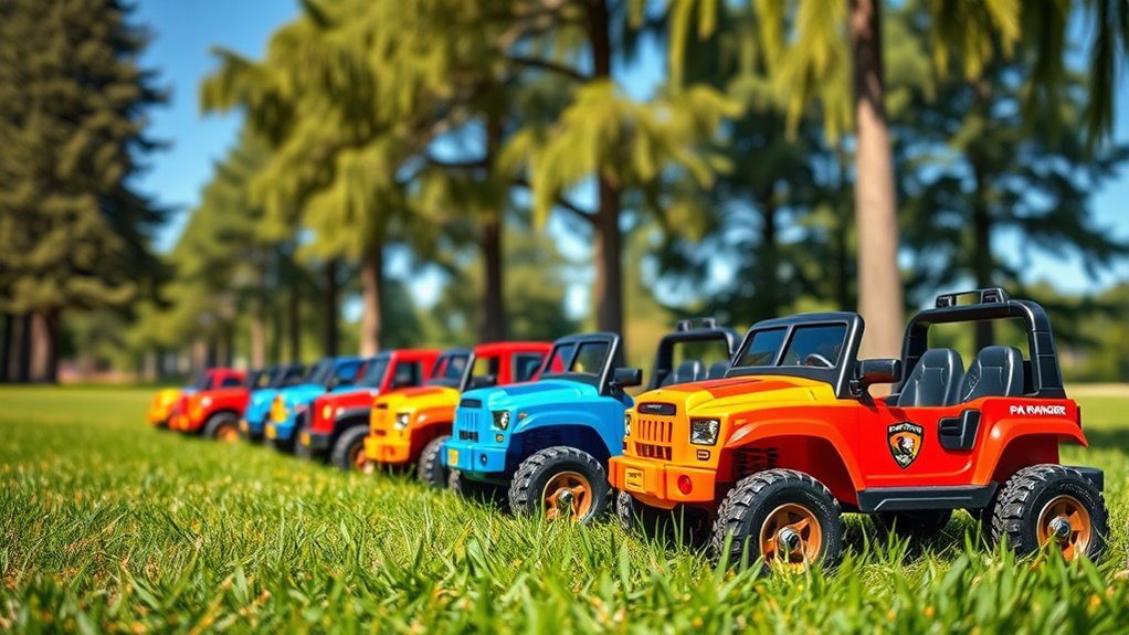 top kids park ranger trucks