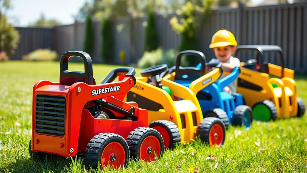 top kids ride on loaders