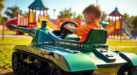 top kids ride on tank cars