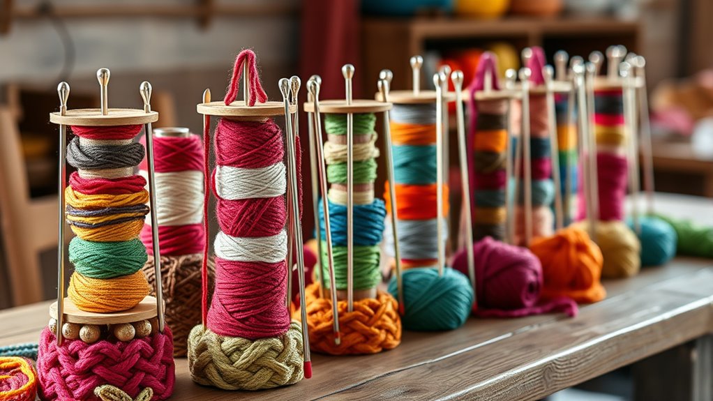 top knitting tower corking sets