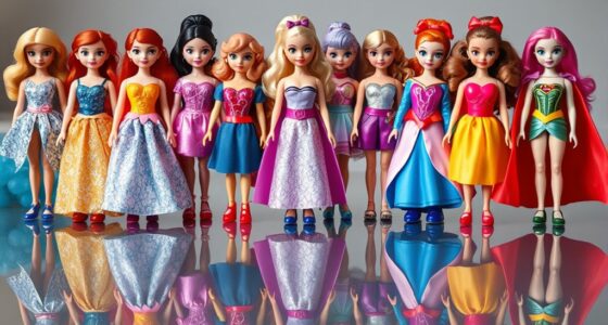 top magnetic dress up dolls