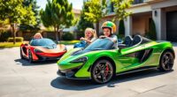 top mclaren kids ride on cars