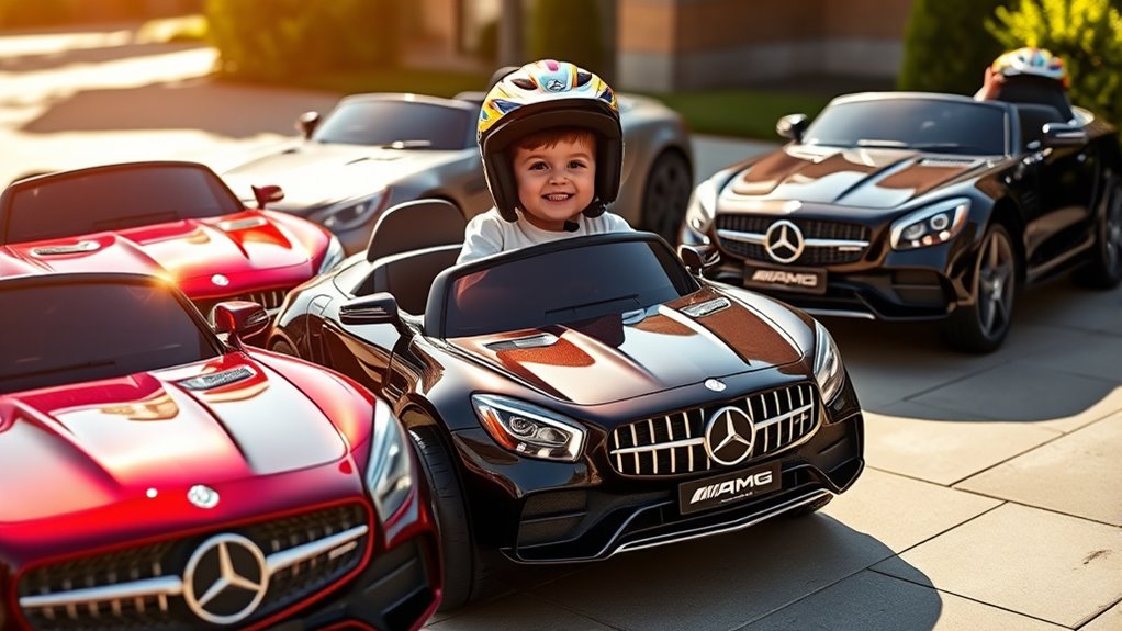 top mercedes amg kids ride on cars
