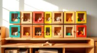 top montessori object permanence boxes