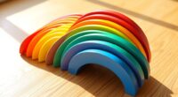 top montessori rainbow stackers