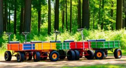 top off road kid wagons