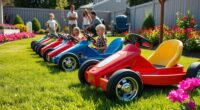 top pedal karts with rubber tires
