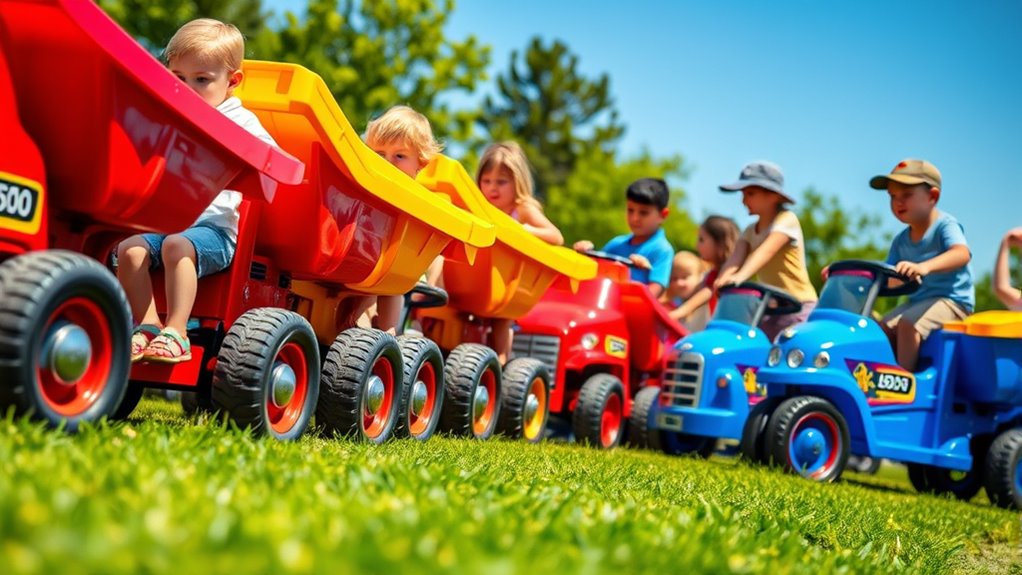 top pedal trucks for kids