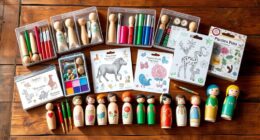 top peg doll painting kits