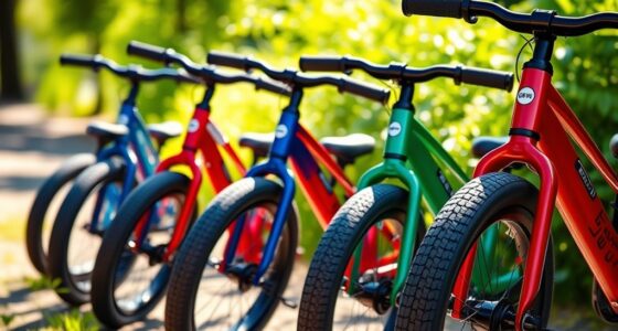 top pneumatic balance bikes