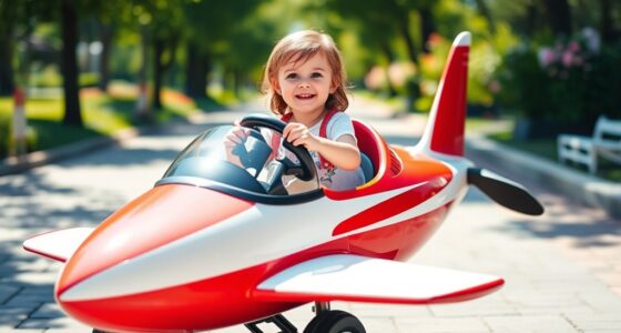 top premium airplane push toys