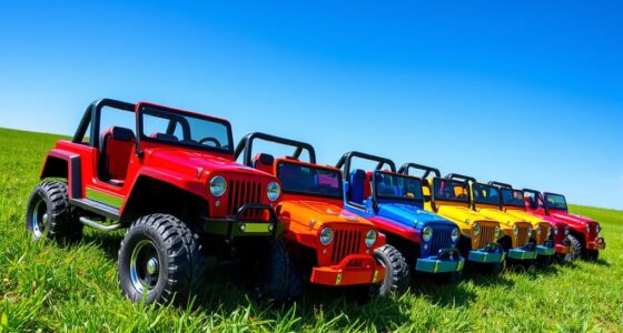top ride on kids jeeps