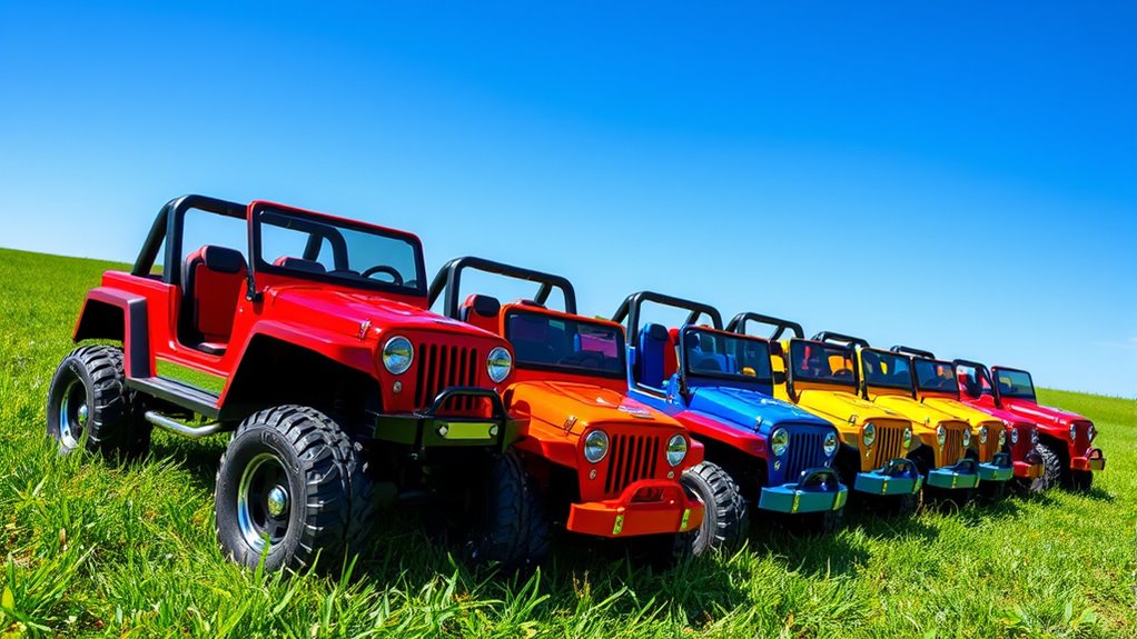 top ride on kids jeeps