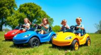 top rubber ride on cars