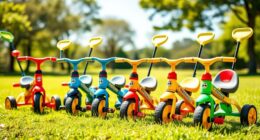 top toddler trikes with footrests
