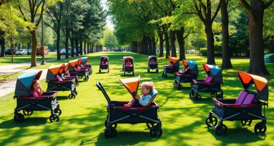 top two seat toddler wagons
