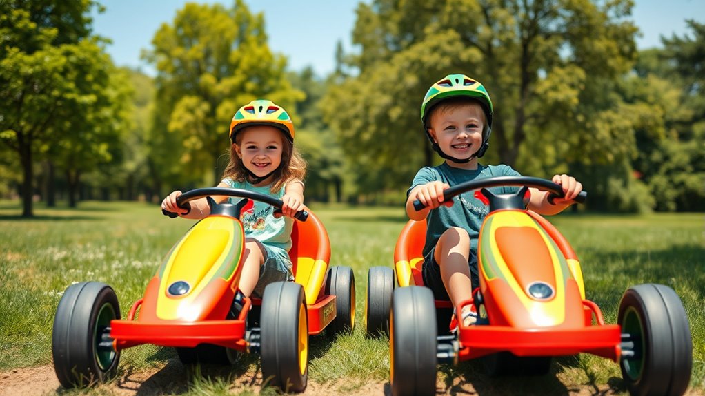 top two seater kids go karts