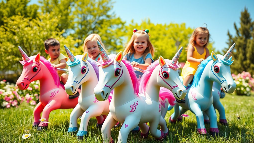 top unicorn ride on vehicles
