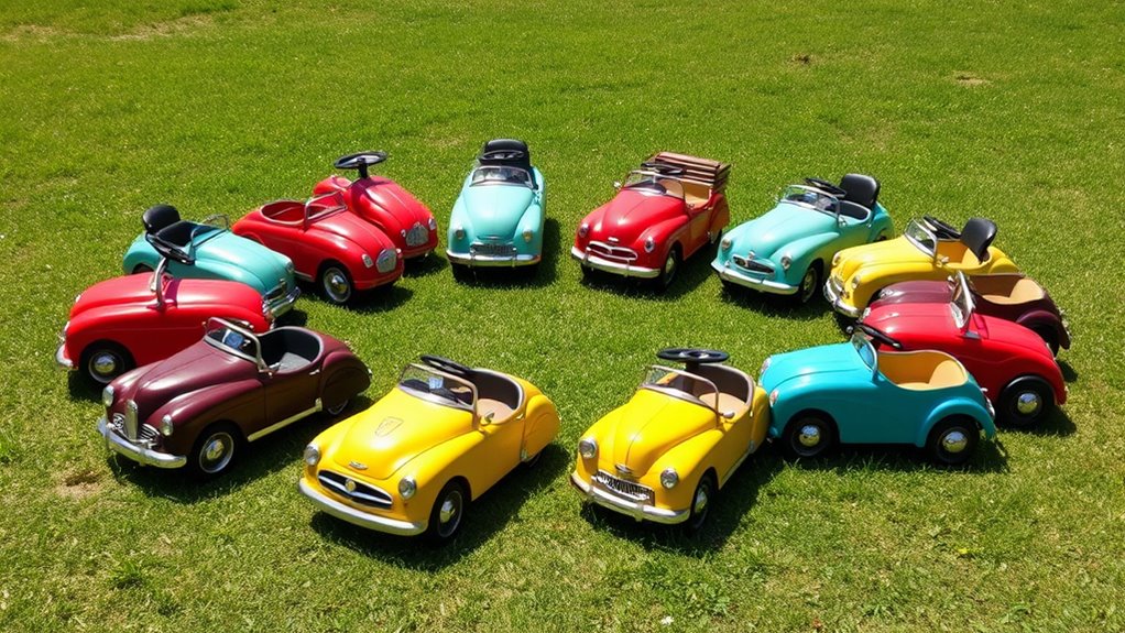 top vintage toddler push cars