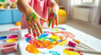 top washable finger paint kits