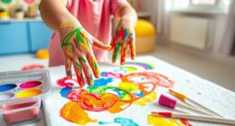 top washable finger paint kits