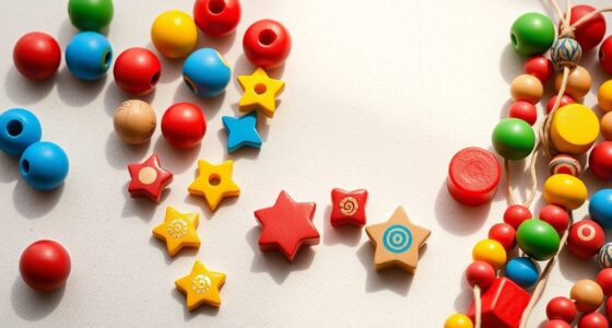 top wooden beads sets