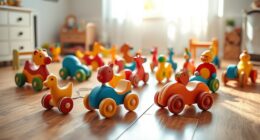 top wooden push pull toys