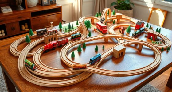 top wooden train sets