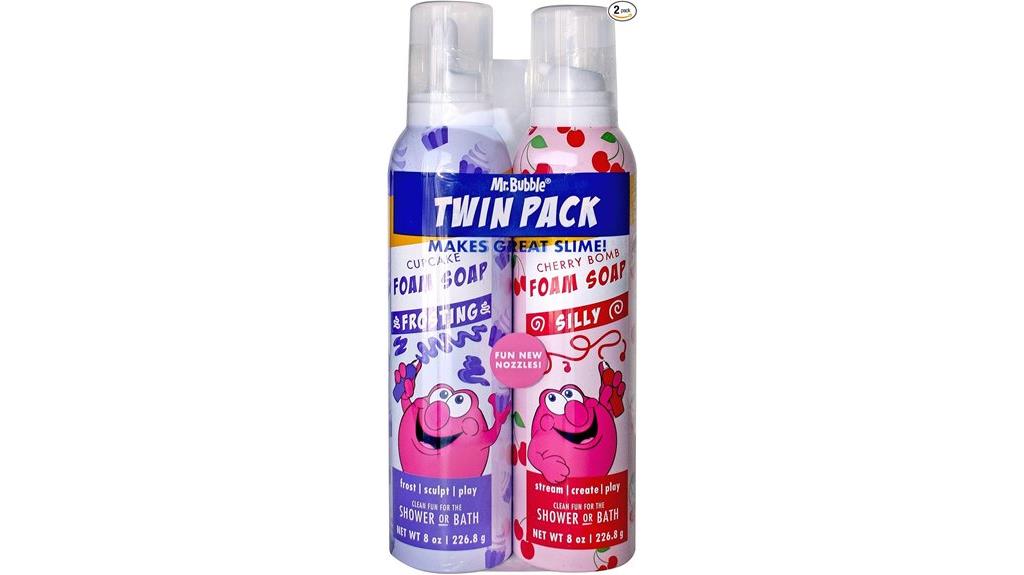 twin pack bubble soap