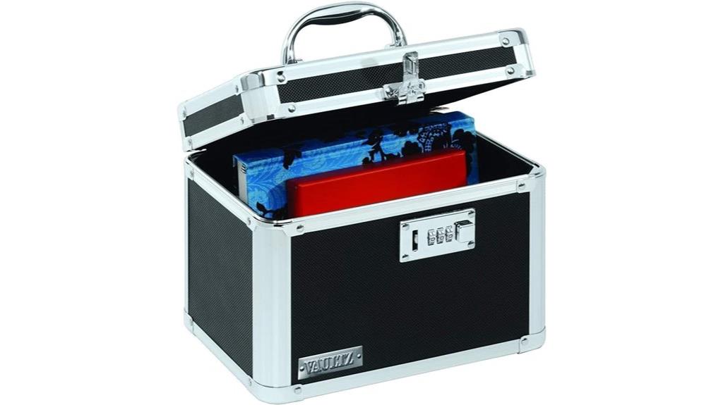 vaultz lock box dimensions