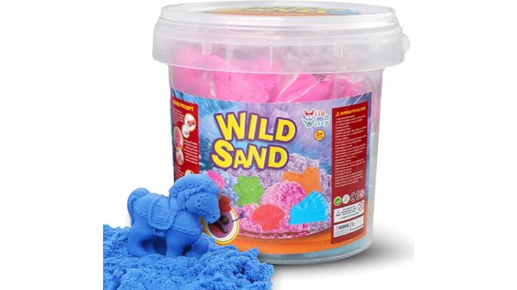 vibrant playful sensory sand