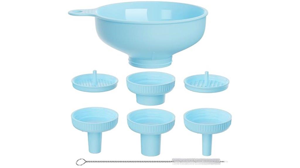 wide mouth funnel set