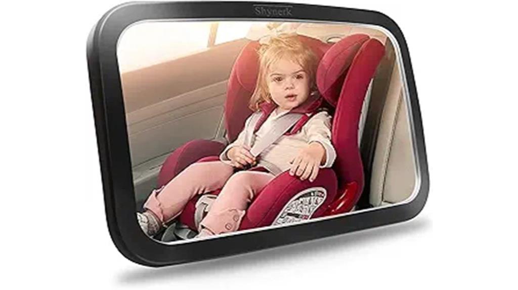 wide view baby mirror
